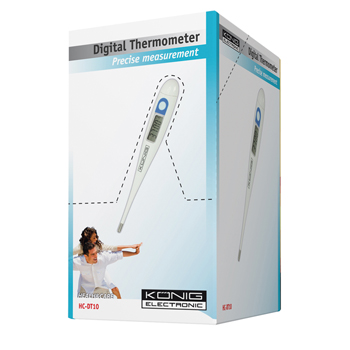 HC-DT10 Digitale thermometer wit Verpakking foto